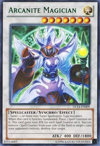 Arcanite Magician (Green) [DL14-EN009] Rare | Exor Games New Glasgow