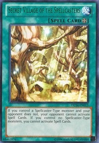 Secret Village of the Spellcasters (Green) [DL14-EN013] Rare | Exor Games New Glasgow