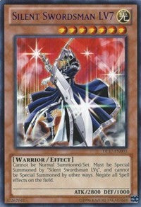 Silent Swordsman LV7 (Blue) [DL17-EN003] Rare | Exor Games New Glasgow