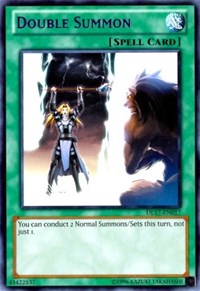 Double Summon (Blue) [DL17-EN017] Rare | Exor Games New Glasgow