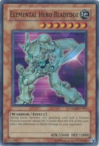 Elemental Hero Bladedge [DR04-EN067] Super Rare | Exor Games New Glasgow