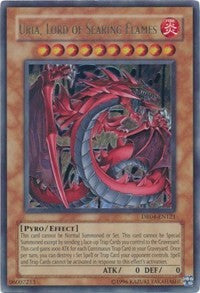 Uria, Lord of Searing Flames [DR04-EN121] Ultra Rare | Exor Games New Glasgow