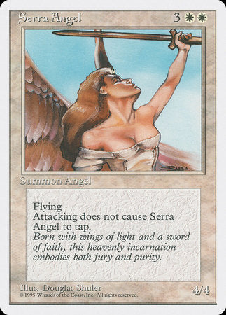 Serra Angel [Fourth Edition] | Exor Games New Glasgow