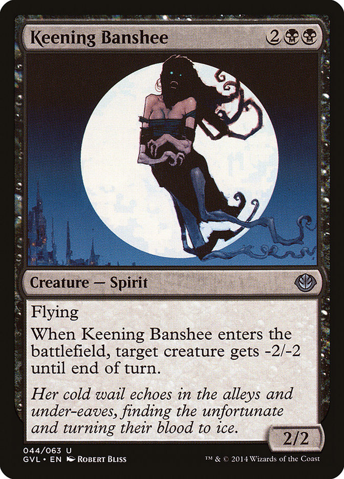 Keening Banshee (Garruk vs. Liliana) [Duel Decks Anthology] | Exor Games New Glasgow