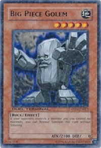 Big Piece Golem [DTP1-EN023] Rare | Exor Games New Glasgow