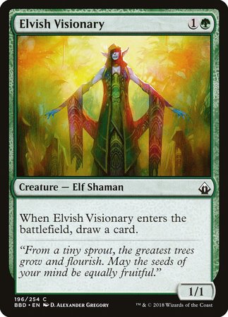 Elvish Visionary [Battlebond] | Exor Games New Glasgow