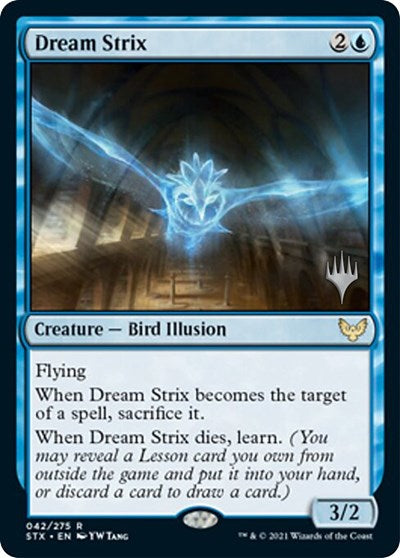 Dream Strix (Promo Pack) [Strixhaven: School of Mages Promos] | Exor Games New Glasgow