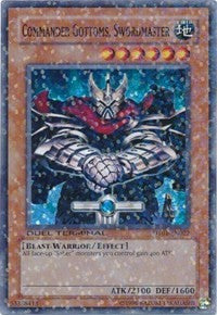 Commander Gottoms, Swordmaster [DT01-EN022] Super Rare | Exor Games New Glasgow