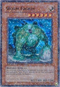 Worm Erokin [DT01-EN030] Super Rare | Exor Games New Glasgow