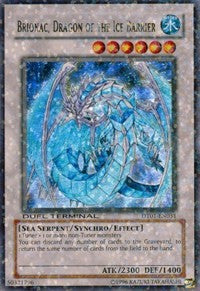 Brionac, Dragon of the Ice Barrier [DT01-EN031] Ultra Rare | Exor Games New Glasgow