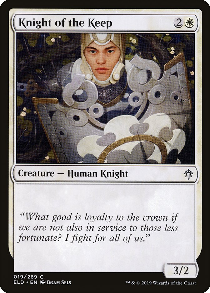 Knight of the Keep [Throne of Eldraine] | Exor Games New Glasgow