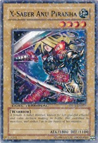 X-Saber Anu Piranha [DT01-EN073] Common | Exor Games New Glasgow