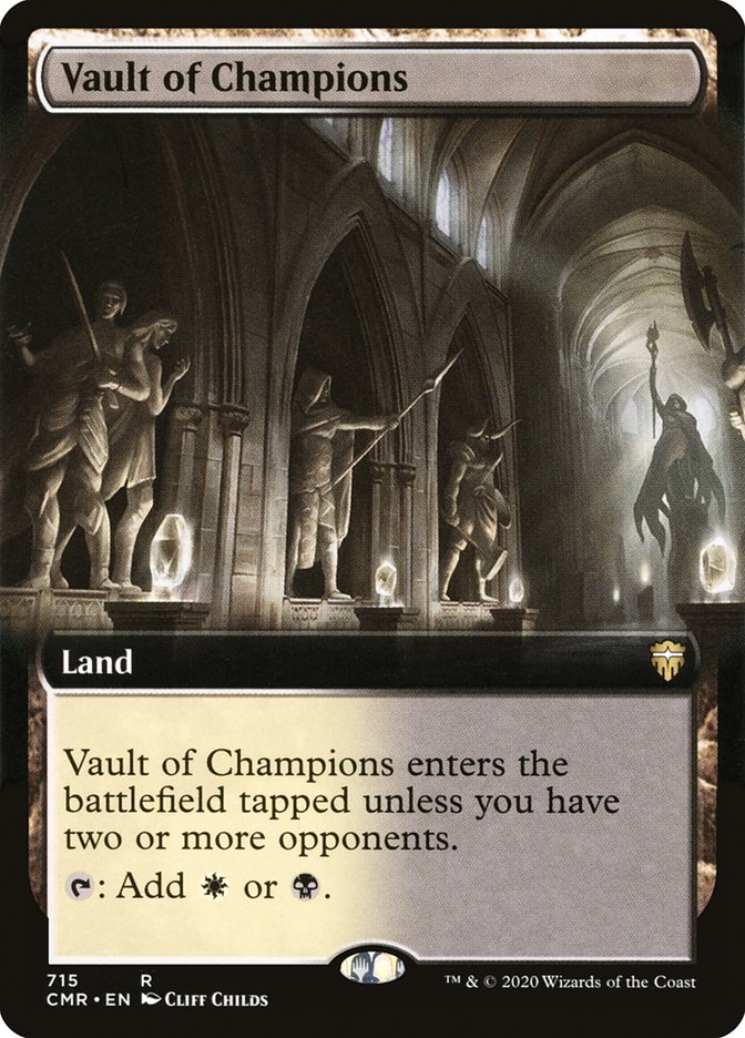 Vault of Champions (Extended) [Commander Legends] | Exor Games New Glasgow