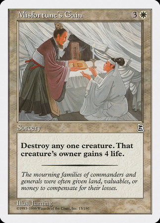 Misfortune's Gain [Portal Three Kingdoms] | Exor Games New Glasgow