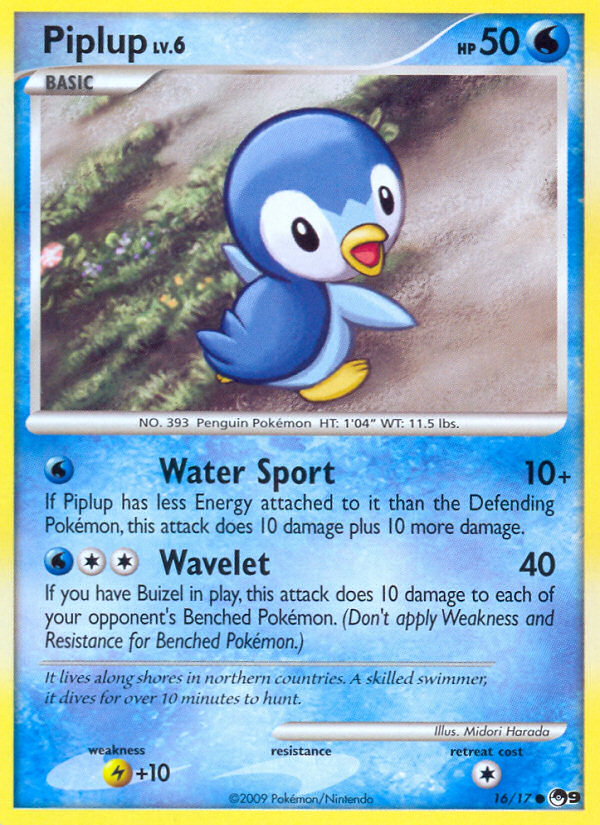 Piplup (16/17) [POP Series 9] | Exor Games New Glasgow