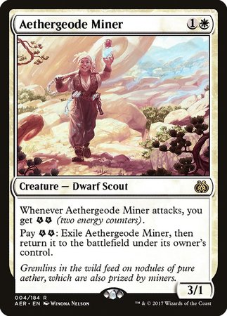 Aethergeode Miner [Aether Revolt] | Exor Games New Glasgow