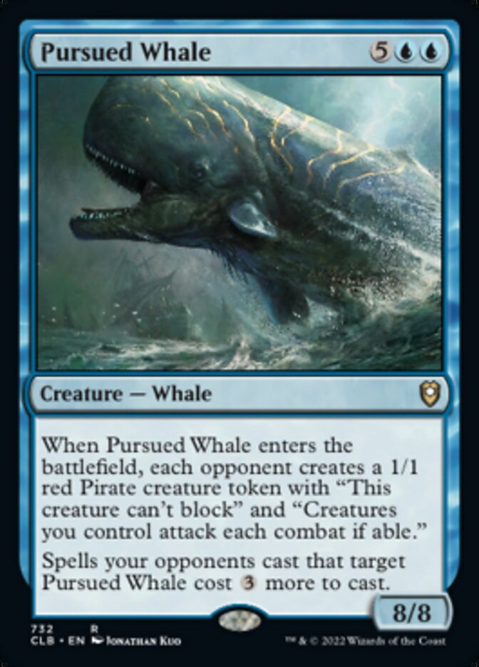 Pursued Whale [Commander Legends: Battle for Baldur's Gate] | Exor Games New Glasgow