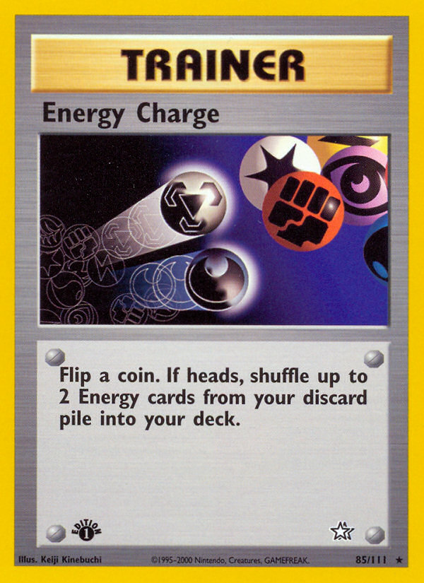 Energy Charge (85/111) [Neo Genesis 1st Edition] | Exor Games New Glasgow