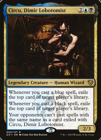 Circu, Dimir Lobotomist [GRN Guild Kit] | Exor Games New Glasgow