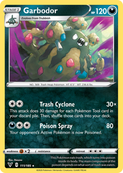 Garbodor (111/185) [Sword & Shield: Vivid Voltage] | Exor Games New Glasgow
