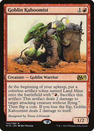 Goblin Kaboomist [Magic 2015] | Exor Games New Glasgow