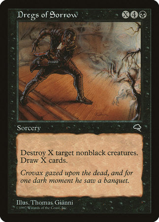 Dregs of Sorrow [Tempest] | Exor Games New Glasgow