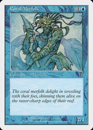 Coral Merfolk [Seventh Edition] | Exor Games New Glasgow