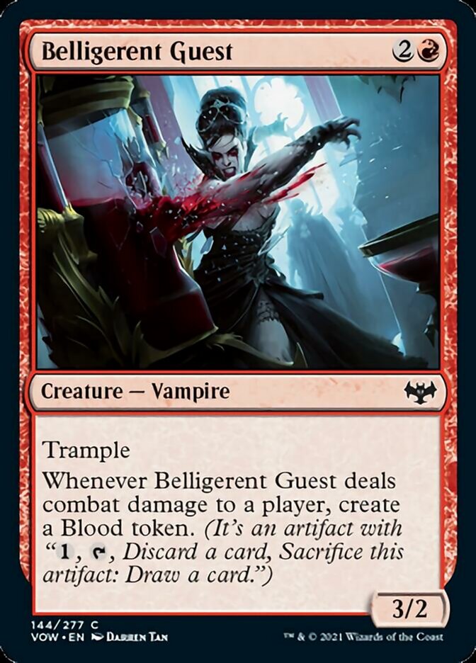 Belligerent Guest [Innistrad: Crimson Vow] | Exor Games New Glasgow