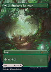 Darkbore Pathway // Slitherbore Pathway (Borderless) [Secret Lair: Ultimate Edition 2] | Exor Games New Glasgow