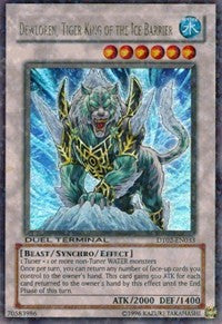 Dewloren, Tiger King of the Ice Barrier [DT02-EN033] Ultra Rare | Exor Games New Glasgow