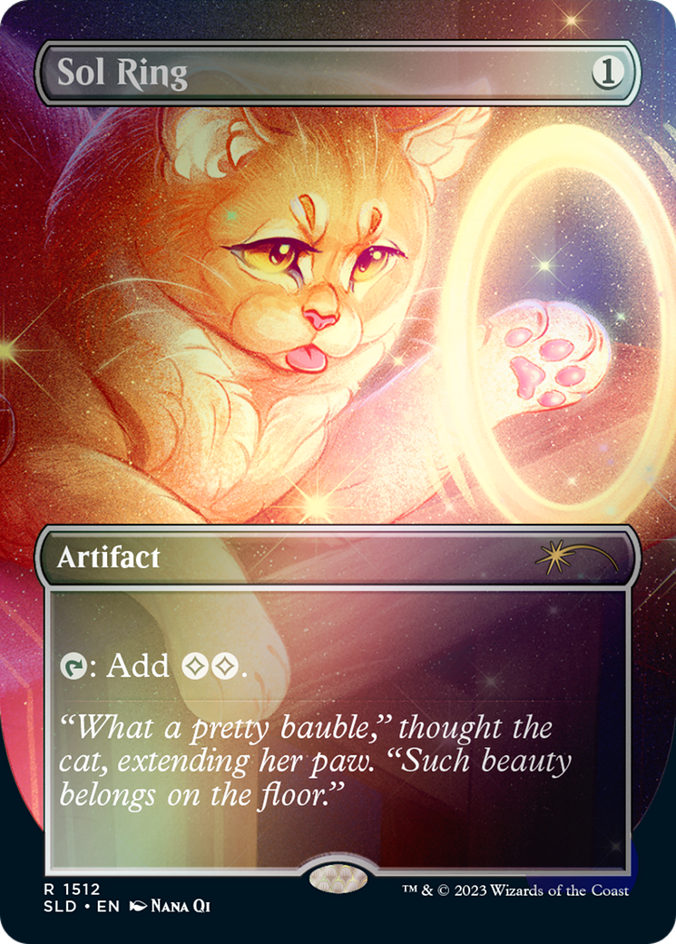 Sol Ring (1512) // Sol Ring [Secret Lair Commander Deck: Raining Cats and Dogs] | Exor Games New Glasgow