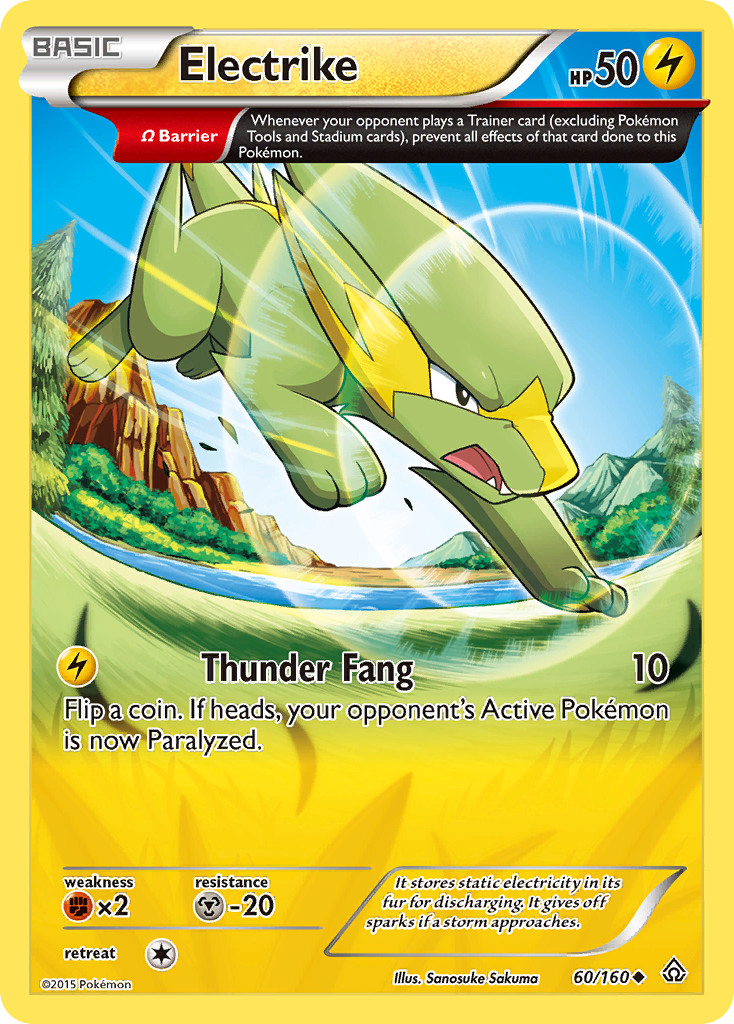 Electrike (60/160) [XY: Primal Clash] | Exor Games New Glasgow