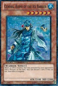 General Raiho of the Ice Barrier [DT04-EN035] Super Rare | Exor Games New Glasgow