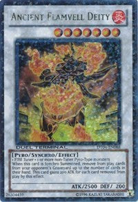 Ancient Flamvell Deity [DT04-EN088] Ultra Rare | Exor Games New Glasgow