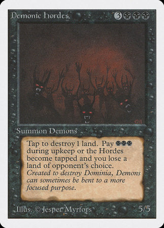 Demonic Hordes [Unlimited Edition] | Exor Games New Glasgow