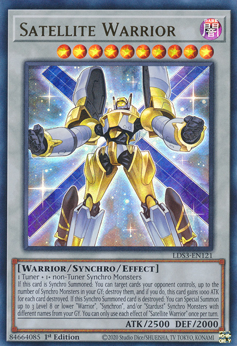 Satellite Warrior [LDS3-EN121] Ultra Rare | Exor Games New Glasgow