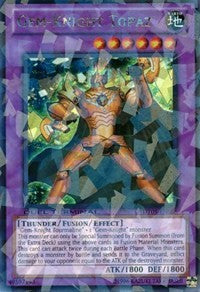 Gem-Knight Topaz [DT05-EN036] Ultra Rare | Exor Games New Glasgow