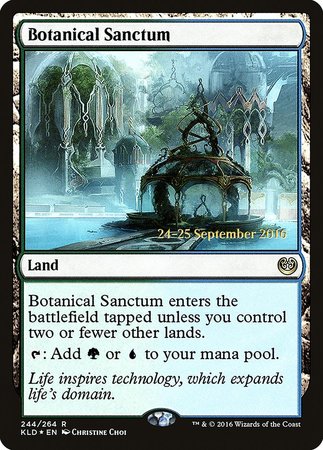 Botanical Sanctum [Kaladesh Promos] | Exor Games New Glasgow