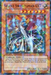 Silent Swordsman LV7 [DT06-EN001] Super Rare | Exor Games New Glasgow