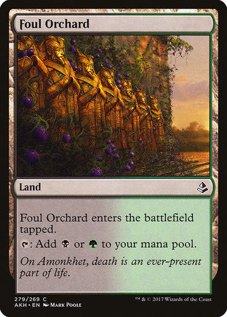 Foul Orchard [Amonkhet] | Exor Games New Glasgow