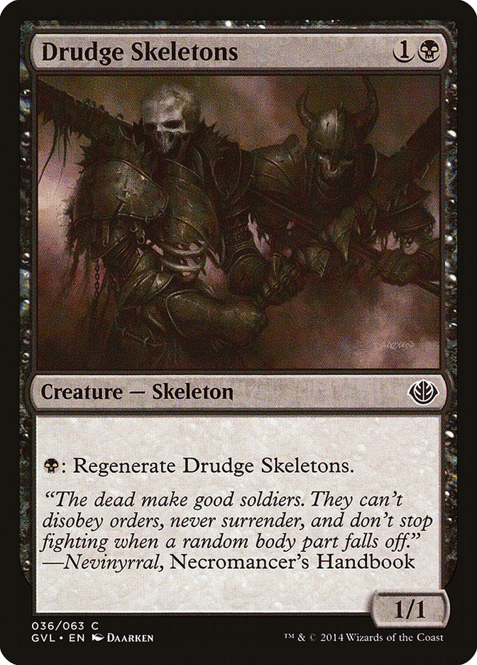 Drudge Skeletons (Garruk vs. Liliana) [Duel Decks Anthology] | Exor Games New Glasgow