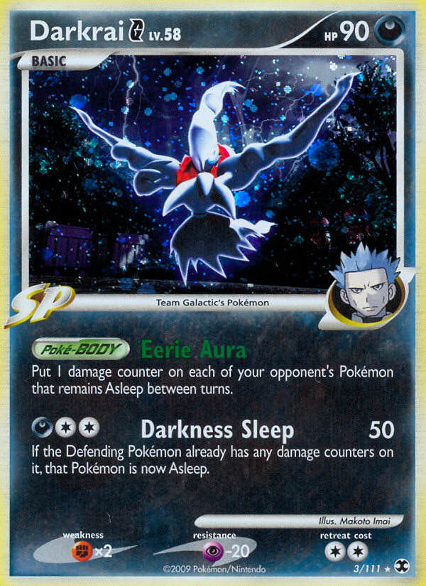 Darkrai G (3/111) [Platinum: Rising Rivals] | Exor Games New Glasgow