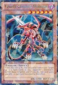 White-Horned Dragon [DT07-EN009] Rare | Exor Games New Glasgow