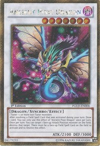 Ancient Pixie Dragon [PGLD-EN006] Gold Secret Rare | Exor Games New Glasgow