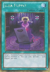 Junk Puppet [PGLD-EN007] Gold Secret Rare | Exor Games New Glasgow