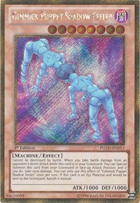 Gimmick Puppet Shadow Feeler [PGLD-EN012] Gold Secret Rare | Exor Games New Glasgow