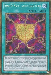 Rank-Up-Magic Argent Chaos Force [PGLD-EN027] Gold Secret Rare | Exor Games New Glasgow