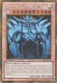 Obelisk the Tormentor [PGLD-EN030] Gold Secret Rare | Exor Games New Glasgow