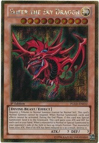 Slifer the Sky Dragon [PGLD-EN032] Gold Secret Rare | Exor Games New Glasgow