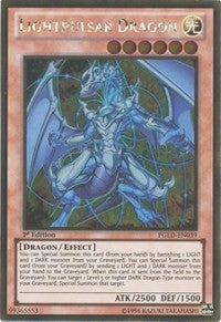 Lightpulsar Dragon [PGLD-EN039] Gold Rare | Exor Games New Glasgow